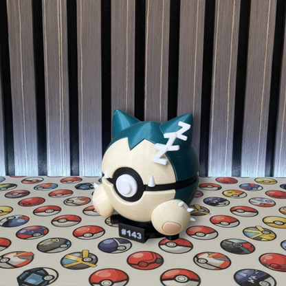 Snoralx #143 + Base imantada POKEBALL COLECCIONABLE