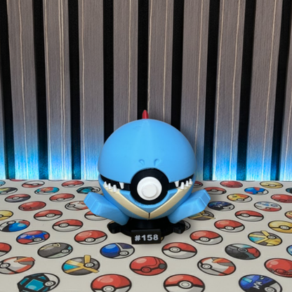 Totodile #158 + Base imantada POKEBALL COLECCIONABLE