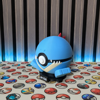 Totodile #158 + Base imantada POKEBALL COLECCIONABLE