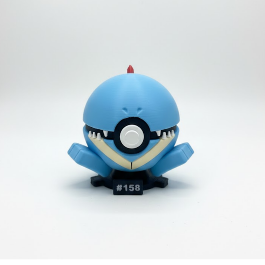 Totodile #158 + Base imantada POKEBALL COLECCIONABLE