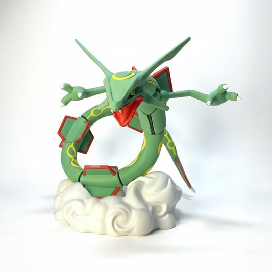 #384 Rayquaza - Figura Coleccionable (INCLUYE BASE DE NUBE)