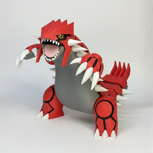 #383 Groudon - Figura Coleccionable