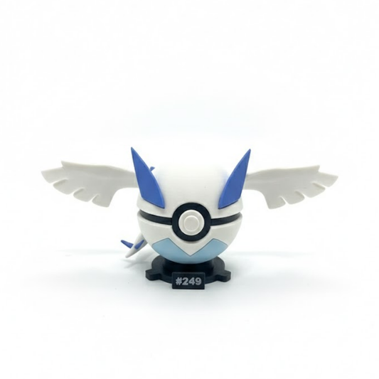 Lugia #249 + Base imantada POKEBALL COLECCIONABLE