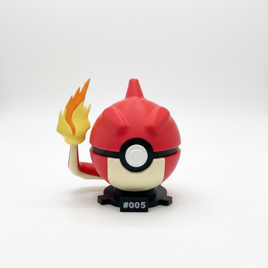 Charmeleon #005 + Base imantada POKEBALL COLECCIONABLE