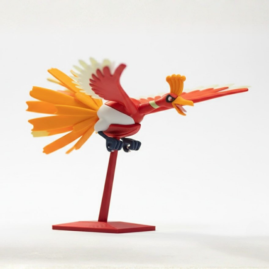 #250 Ho-Oh - Figura Coleccionable (INCLUYE BASE)