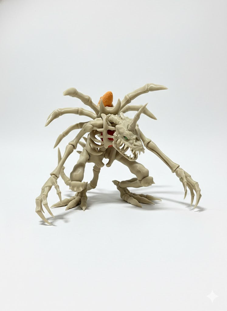 Skullgreymon — Figura 3D Impresa