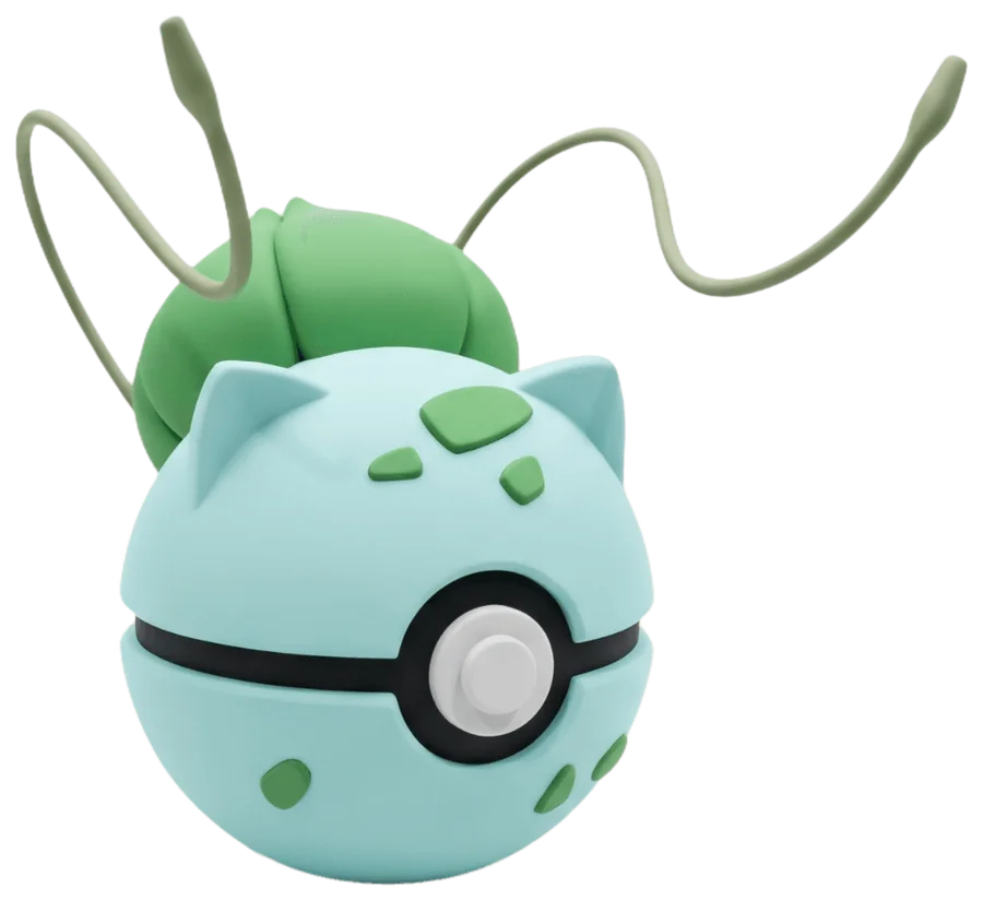 #0001 Bulbasaur, impresas en 3D