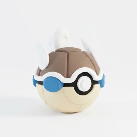 #0008 Wartortle, impresas en 3D