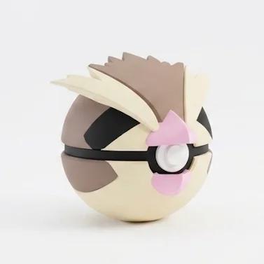 #0016 Pidgey, impresas en 3D