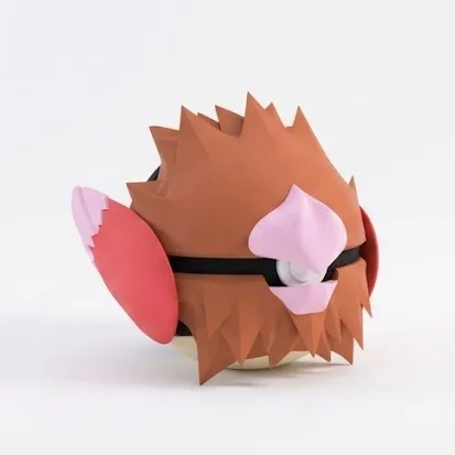 #0021 Spearow, impresas en 3D